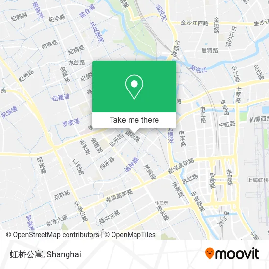 虹桥公寓 map