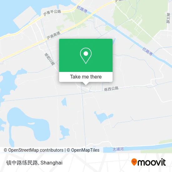 镇中路练民路 map