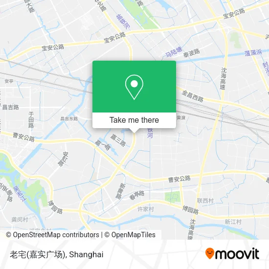 老宅(嘉实广场) map