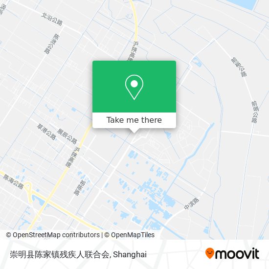 崇明县陈家镇残疾人联合会 map
