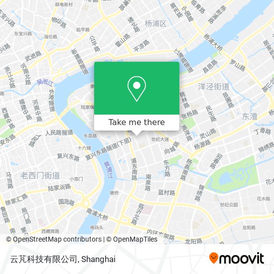 云芃科技有限公司 map
