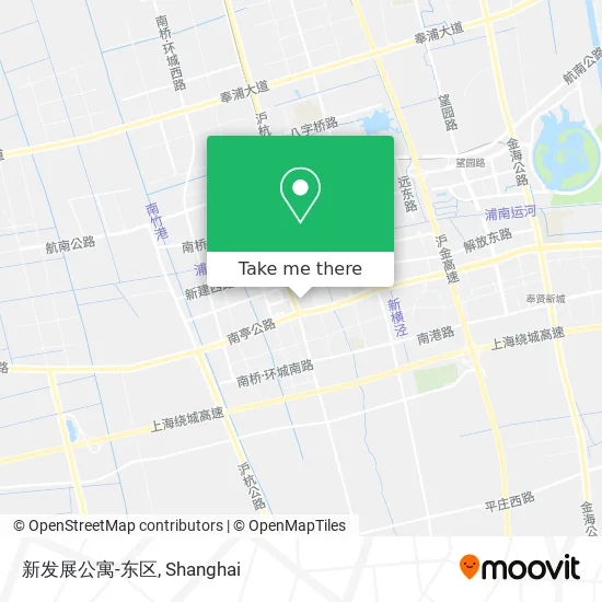 新发展公寓-东区 map