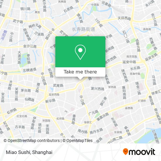 Miao Sushi map