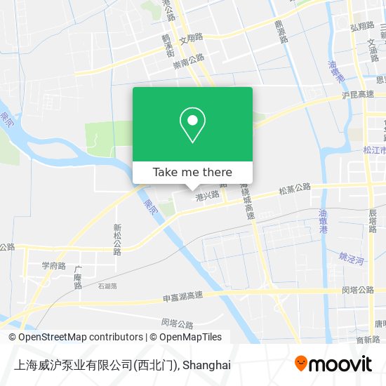 上海威沪泵业有限公司(西北门) map