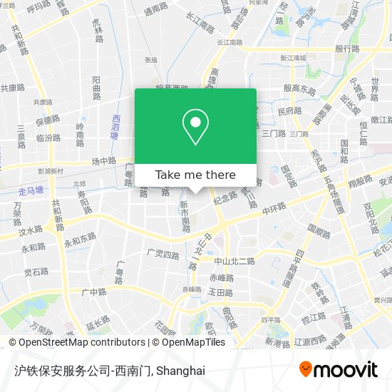 沪铁保安服务公司-西南门 map