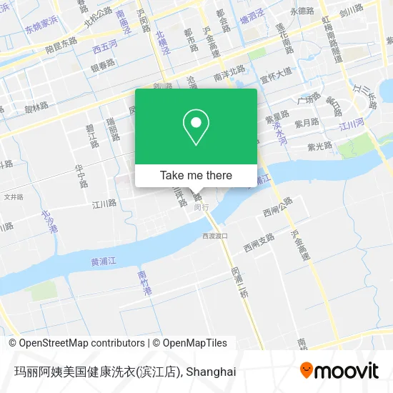玛丽阿姨美国健康洗衣(滨江店) map