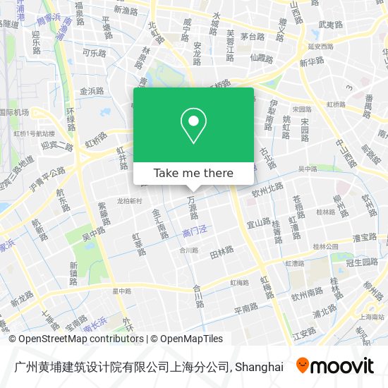 广州黄埔建筑设计院有限公司上海分公司 map