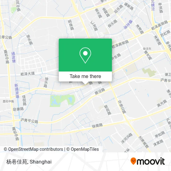 杨巷佳苑 map