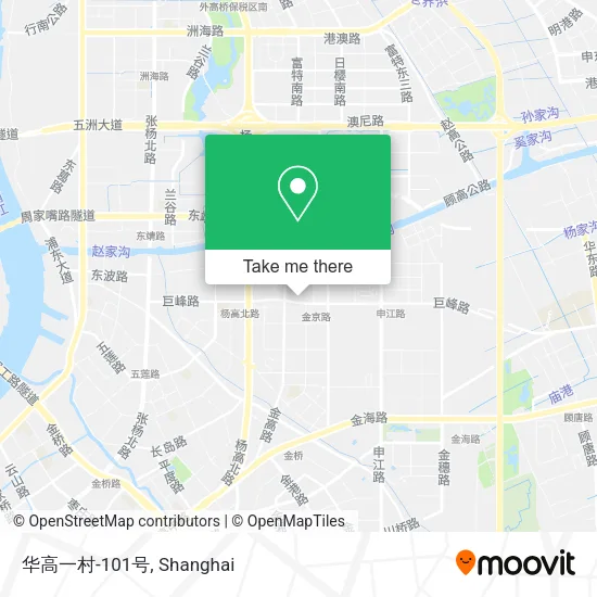 华高一村-101号 map