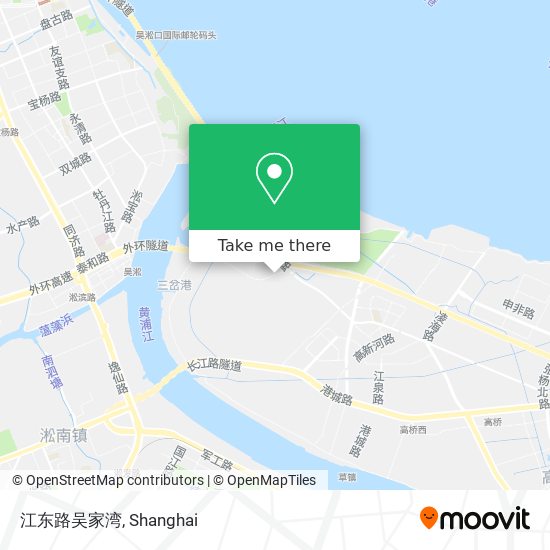 江东路吴家湾 map