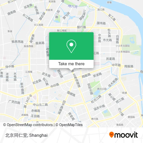 北京同仁堂 map