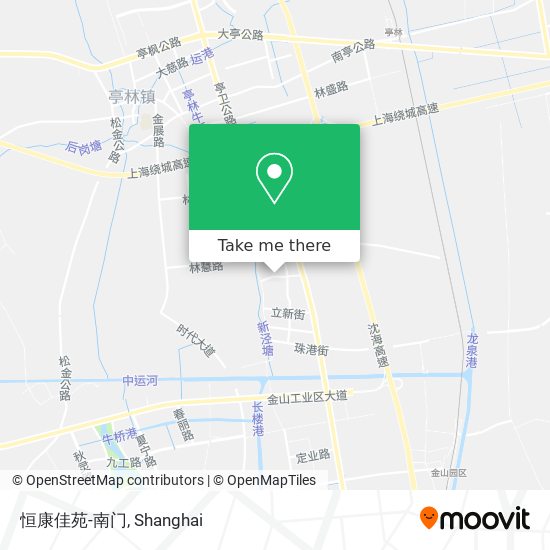恒康佳苑-南门 map