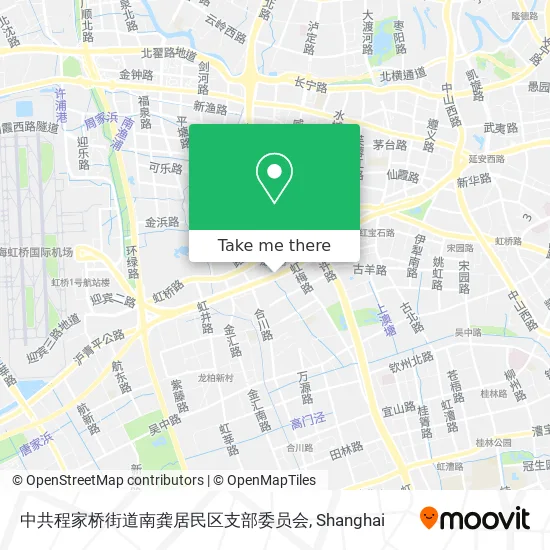 中共程家桥街道南龚居民区支部委员会 map