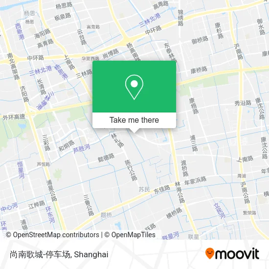 尚南歌城-停车场 map