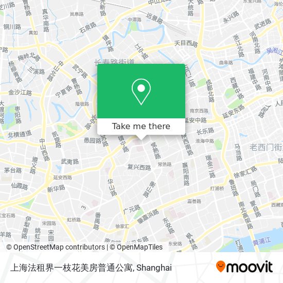 上海法租界一枝花美房普通公寓 map
