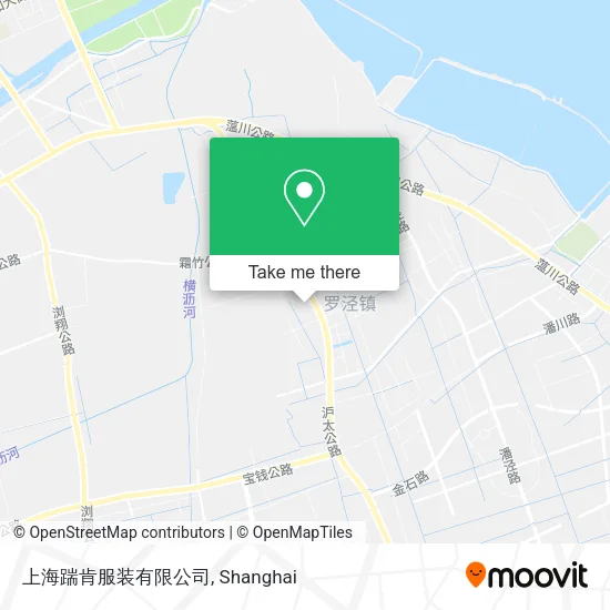 上海踹肯服装有限公司 map