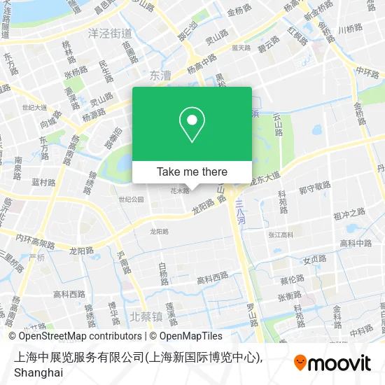 上海中展览服务有限公司(上海新国际博览中心) map
