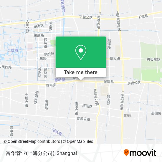 富华管业(上海分公司) map