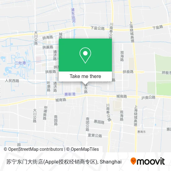 苏宁东门大街店(Apple授权经销商专区) map