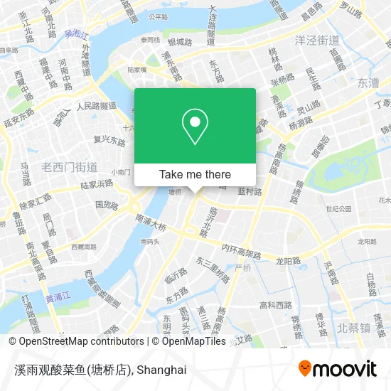 溪雨观酸菜鱼(塘桥店) map