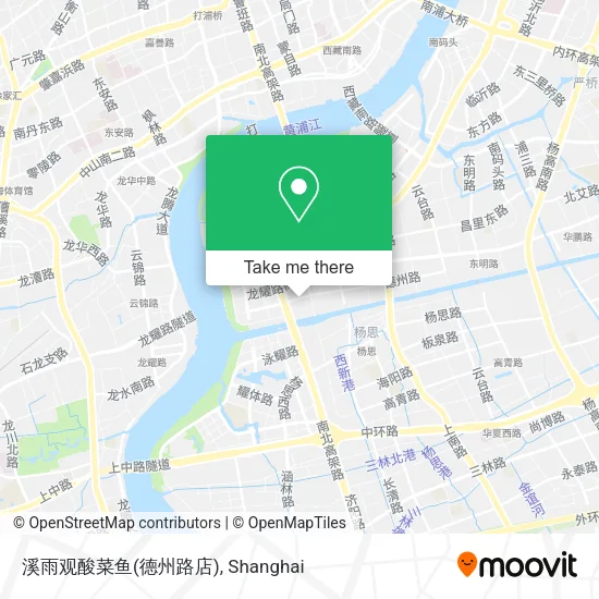 溪雨观酸菜鱼(德州路店) map
