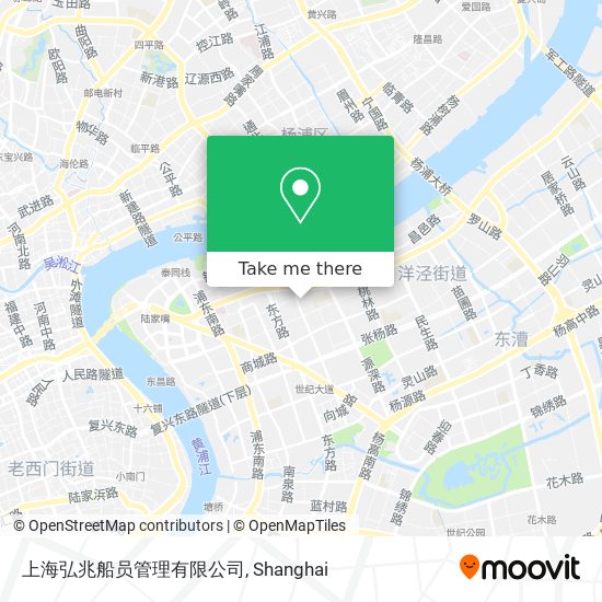 上海弘兆船员管理有限公司 map