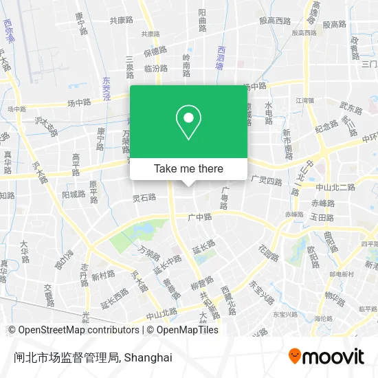 闸北市场监督管理局 map