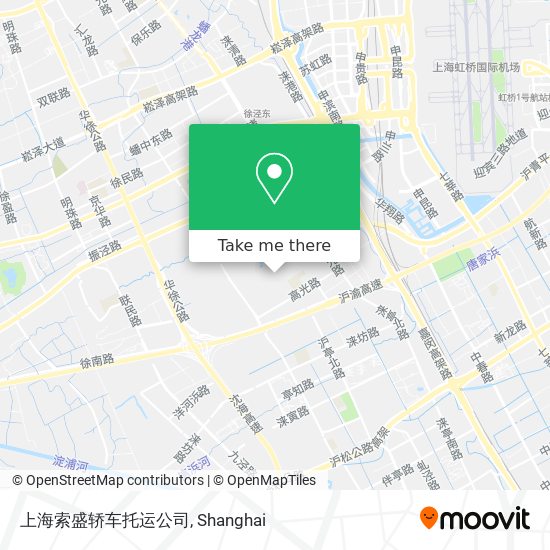 上海索盛轿车托运公司 map