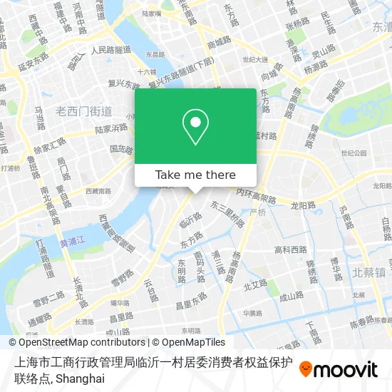 上海市工商行政管理局临沂一村居委消费者权益保护联络点 map
