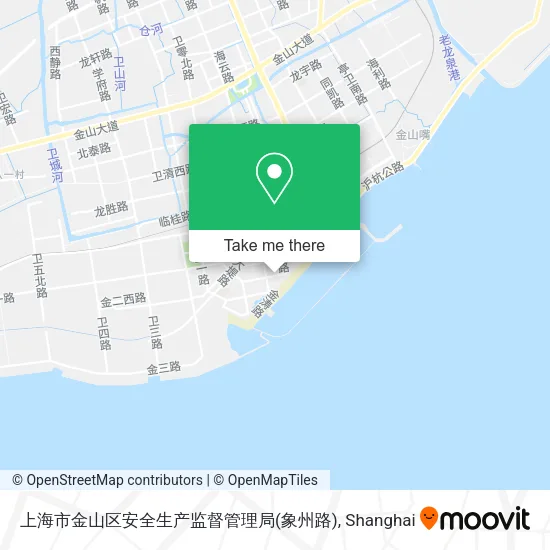上海市金山区安全生产监督管理局(象州路) map