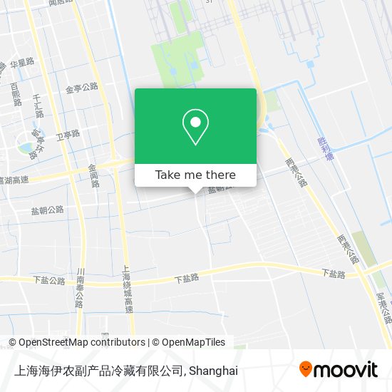 上海海伊农副产品冷藏有限公司 map