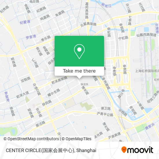 CENTER CIRCLE(国家会展中心) map