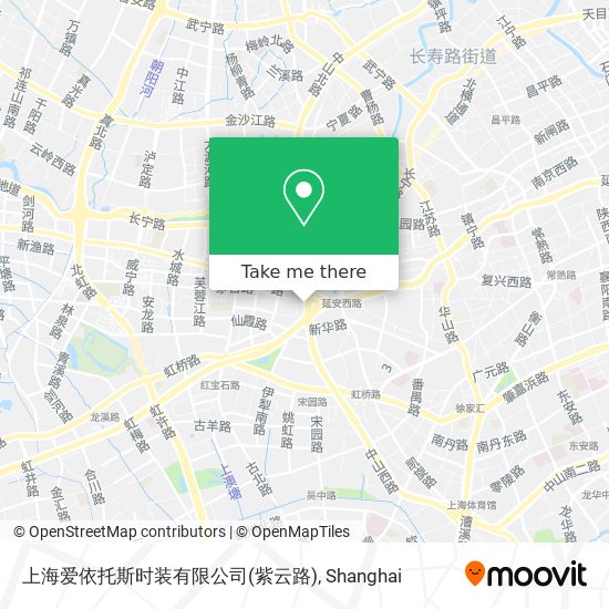 上海爱依托斯时装有限公司(紫云路) map