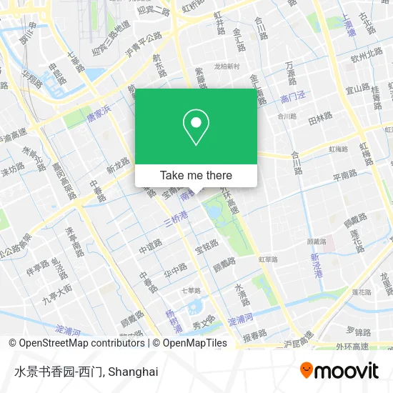 水景书香园-西门 map