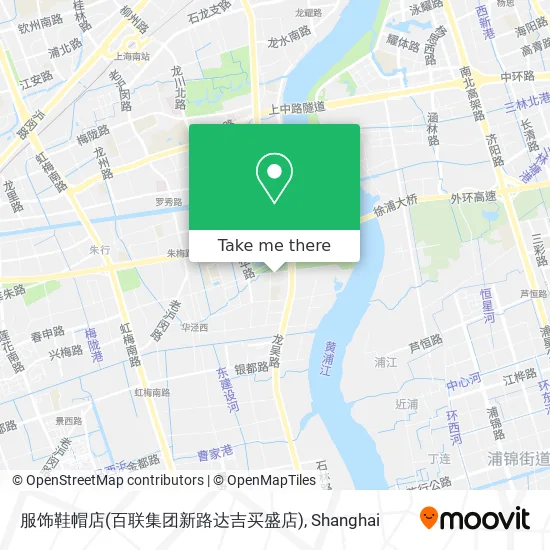 服饰鞋帽店(百联集团新路达吉买盛店) map