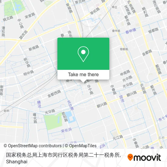 国家税务总局上海市闵行区税务局第二十一税务所 map