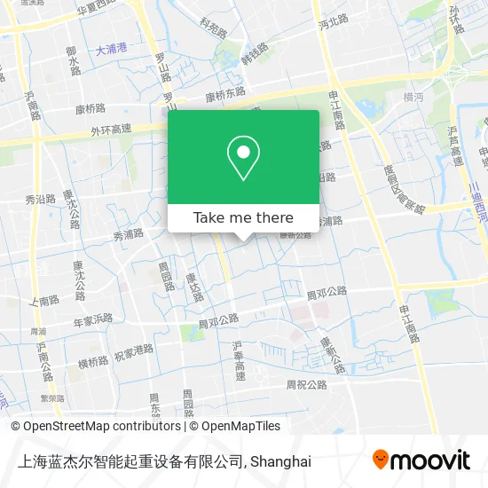 上海蓝杰尔智能起重设备有限公司 map
