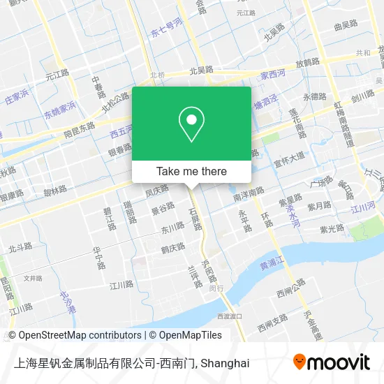 上海星钒金属制品有限公司-西南门 map
