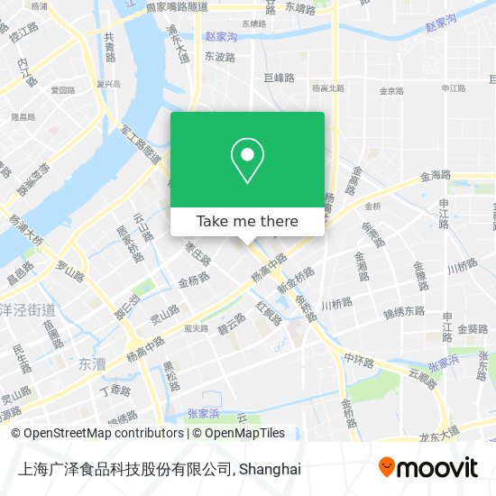 上海广泽食品科技股份有限公司 map