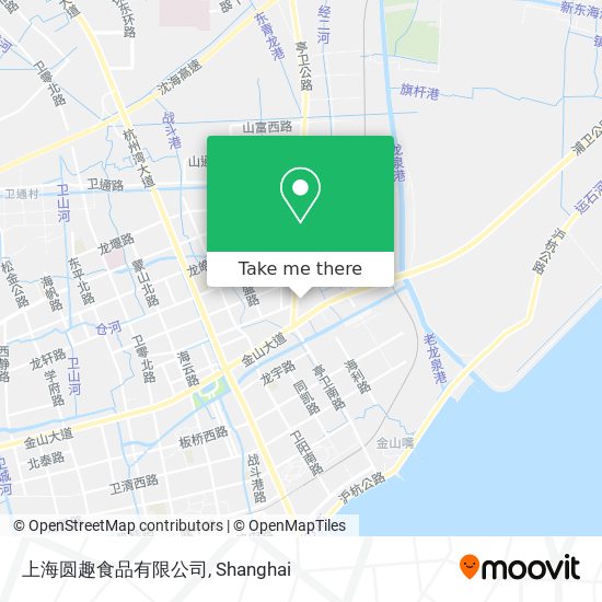 上海圆趣食品有限公司 map