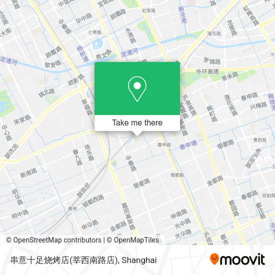 串意十足烧烤店(莘西南路店) map