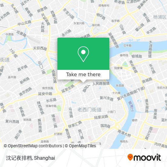 沈记夜排档 map