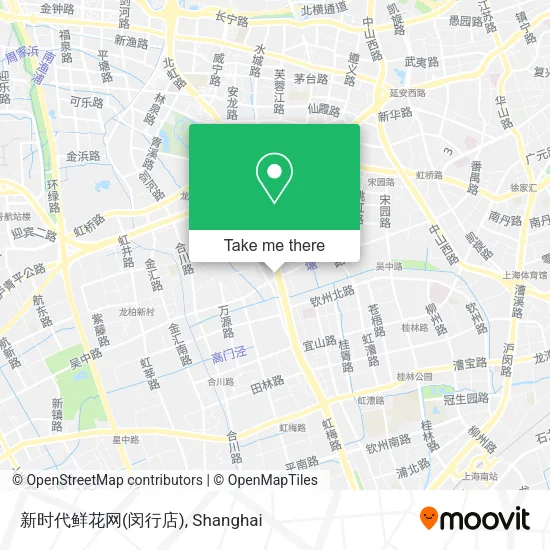 新时代鲜花网(闵行店) map
