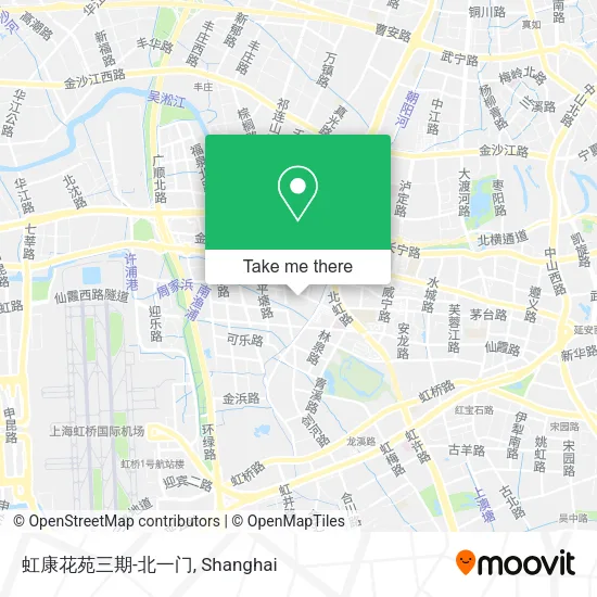 虹康花苑三期-北一门 map