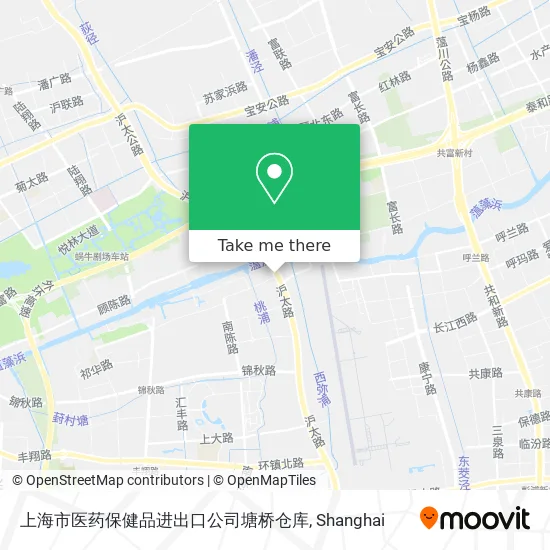 上海市医药保健品进出口公司塘桥仓库 map