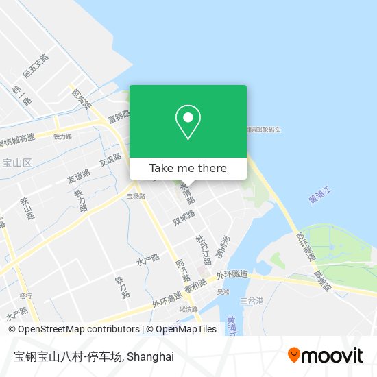 宝钢宝山八村-停车场 map