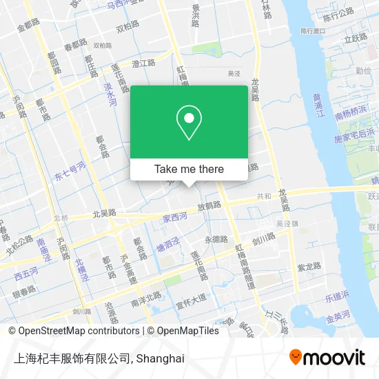 上海杞丰服饰有限公司 map