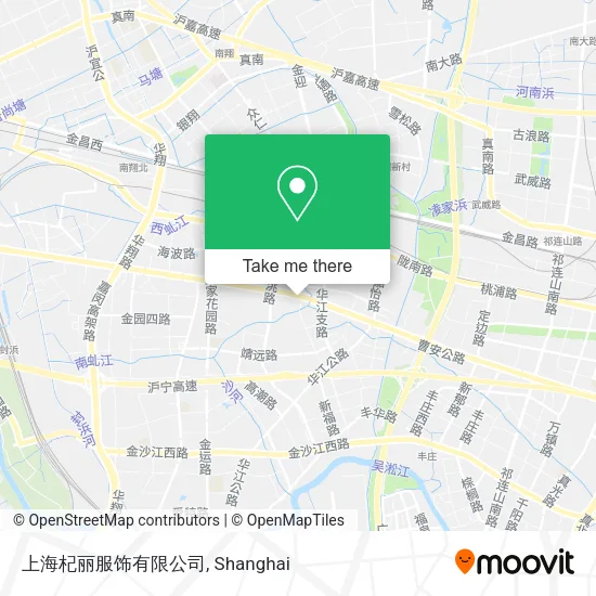 上海杞丽服饰有限公司 map