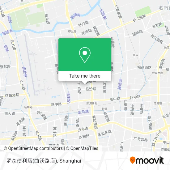 罗森便利店(曲沃路店) map