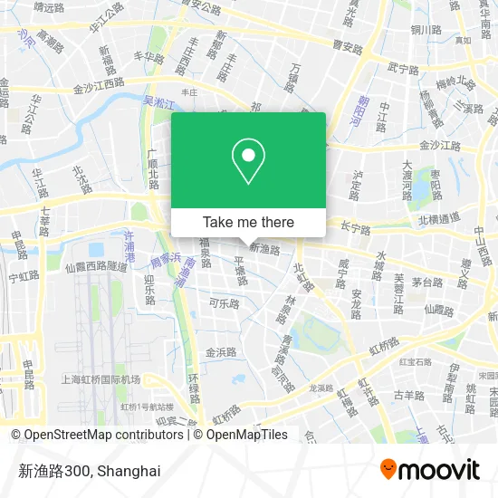 新渔路300 map